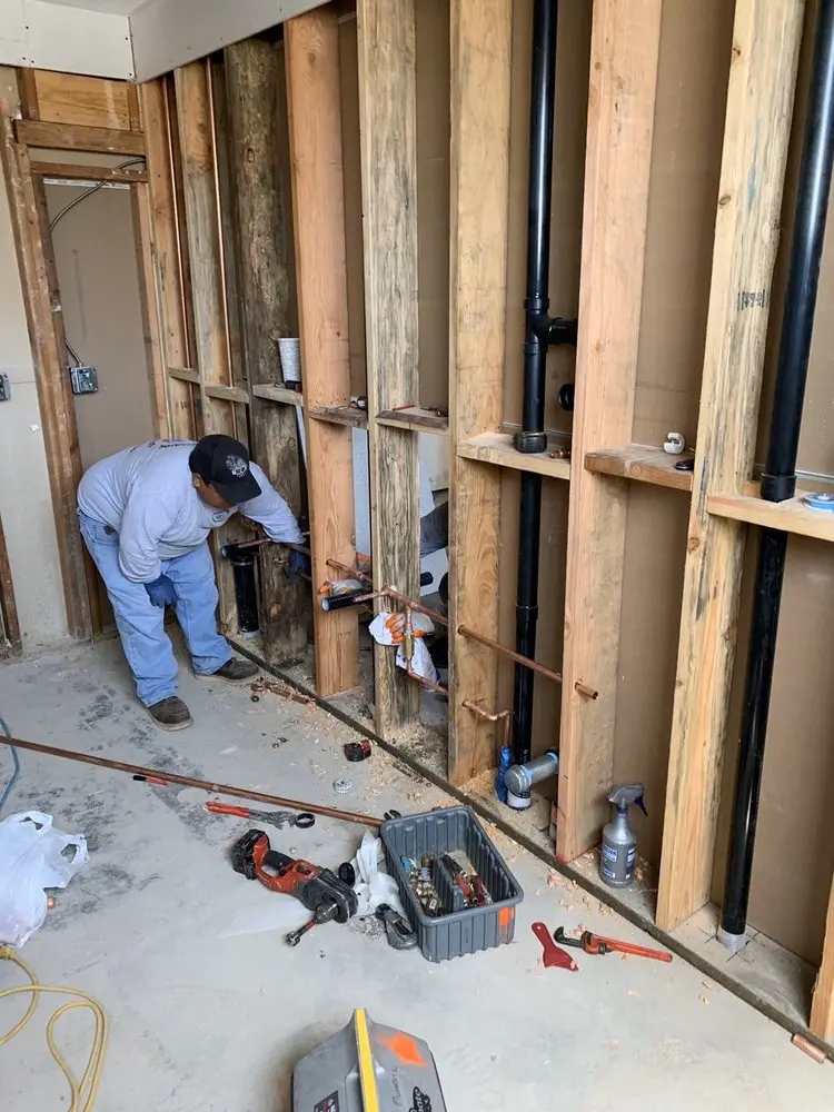 Commercial rough-in plumbing for Commercial Plumbing in Summerfield